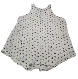Loft Floral Tank, Size M